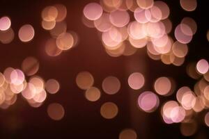 Blurred image of bokeh Abstract background, wallpaper, for design, card photo