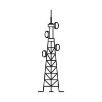 Tower icon vector illustration design