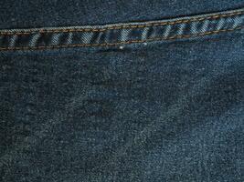 Close up texture of denim for background photo