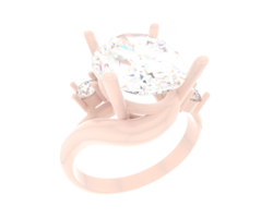 sieraden geïsoleerd Aan achtergrond. 3d renderen - illustratie png