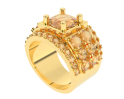 Jewelry isolated on background. 3d rendering - illustration png