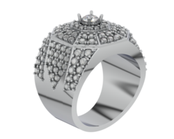 sieraden geïsoleerd Aan achtergrond. 3d renderen - illustratie png