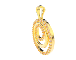 Schmuck isoliert auf Hintergrund. 3d Rendern - - Illustration png