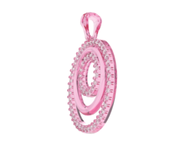 sieraden geïsoleerd Aan achtergrond. 3d renderen - illustratie png