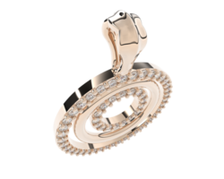 sieraden geïsoleerd Aan achtergrond. 3d renderen - illustratie png