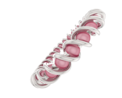 Smycken isolerat på bakgrund. 3d tolkning - illustration png