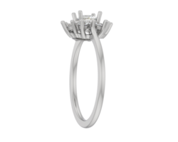 Jewelry isolated on background. 3d rendering - illustration png