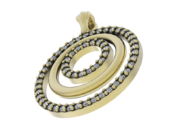 Jewelry isolated on background. 3d rendering - illustration png