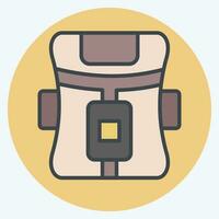 Icon Women Epilator Shaver. related to Smart Home symbol. color mate style. simple design editable. simple illustration vector