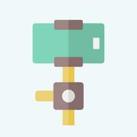 Icon Gimbal Stabilizer. related to Smart Home symbol. flat style. simple design editable. simple illustration vector