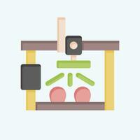 Icon Farmbot. related to Smart Home symbol. flat style. simple design editable. simple illustration vector