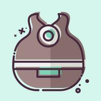 Icon Humidifier. related to Smart Home symbol. MBE style. simple design editable. simple illustration vector