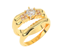 Jewelry isolated on background. 3d rendering - illustration png