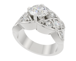 Jewelry isolated on background. 3d rendering - illustration png
