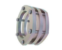 joyería aislado en antecedentes. 3d representación - ilustración png