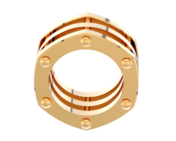 bijoux isolé sur Contexte. 3d le rendu - illustration png