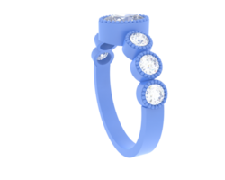 Jewelry isolated on background. 3d rendering - illustration png