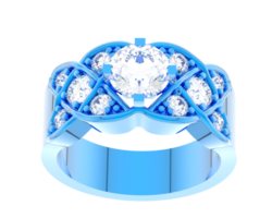 sieraden geïsoleerd Aan achtergrond. 3d renderen - illustratie png