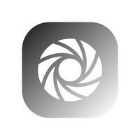 camera lens icon vector