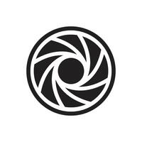 camera lens icon vector