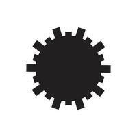 abstract circle icon vector