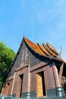 baan represa museo o negro casa, uno de el famoso sitio y punto de referencia en chiang rai foto