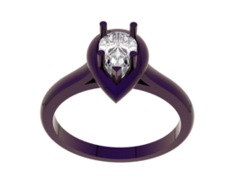 sieraden geïsoleerd Aan achtergrond. 3d renderen - illustratie png