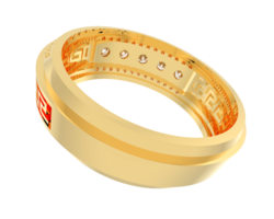 sieraden geïsoleerd Aan achtergrond. 3d renderen - illustratie png