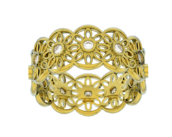 Schmuck isoliert auf Hintergrund. 3d Rendern - - Illustration png