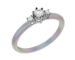 Schmuck isoliert auf Hintergrund. 3d Rendern - - Illustration png