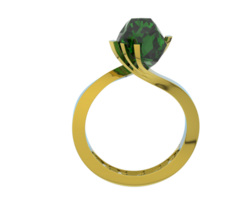 Schmuck isoliert auf Hintergrund. 3d Rendern - - Illustration png