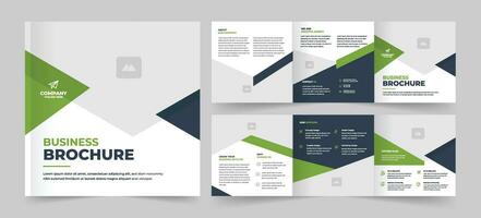 Square Brochure Modern business square vector