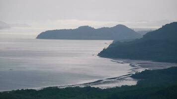 Beautiful landscape of Lam Nam Kraburi National Park, Thailand. Natural landscape background. photo