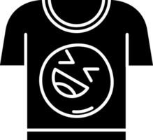 Tee Glyph Icon vector