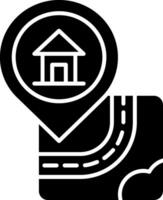 Home Glyph Icon vector