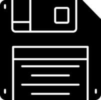 Floppy disk Glyph Icon vector