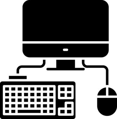 Computer Glyph Icon