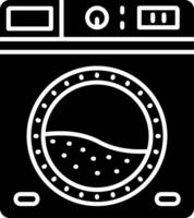 Laundry Glyph Icon vector