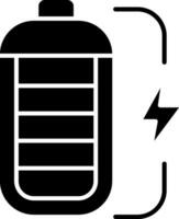 Battery Glyph Icon vector