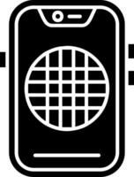 Grid Glyph Icon vector