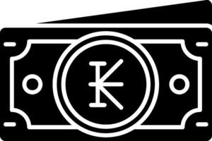 Kip Glyph Icon vector