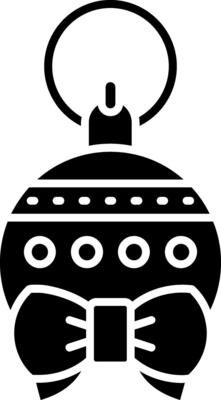 Bauble Glyph Icon