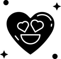 In love Glyph Icon vector