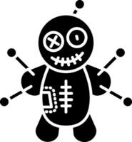Voodoo Glyph Icon vector