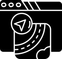 Gpu Glyph Icon vector