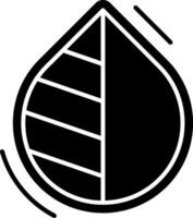 Negative balance Glyph Icon vector