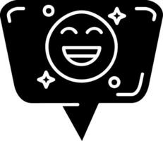 Emoji Glyph Icon vector