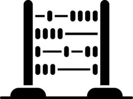 Abacus Glyph Icon vector