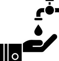 Wudu Glyph Icon vector