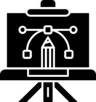 Canvas Glyph Icon vector